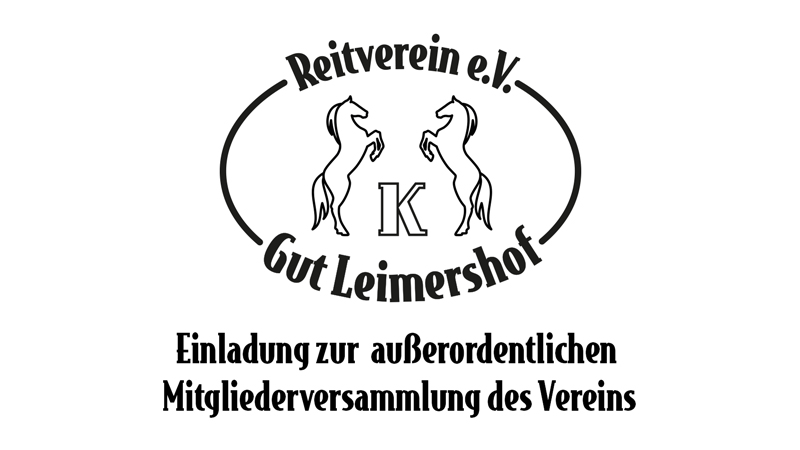 Außerordentliche Mitgliederversammlung 5.2.25