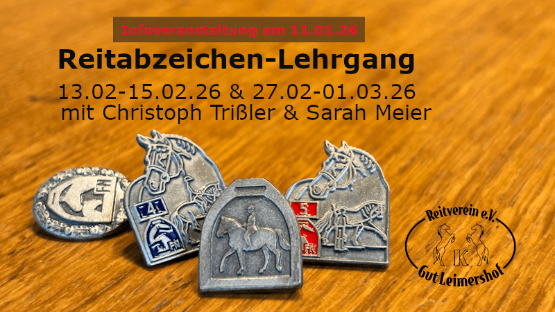 Reitabzeichen-Lehrgang Christoph Trißler Feb&nbsp;26