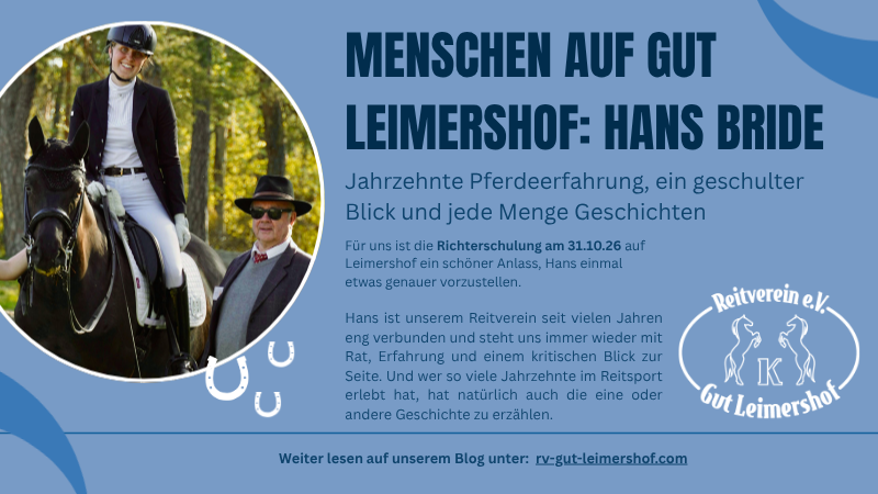Menschen auf Gut Leimershof: Hans&nbsp;Bride
